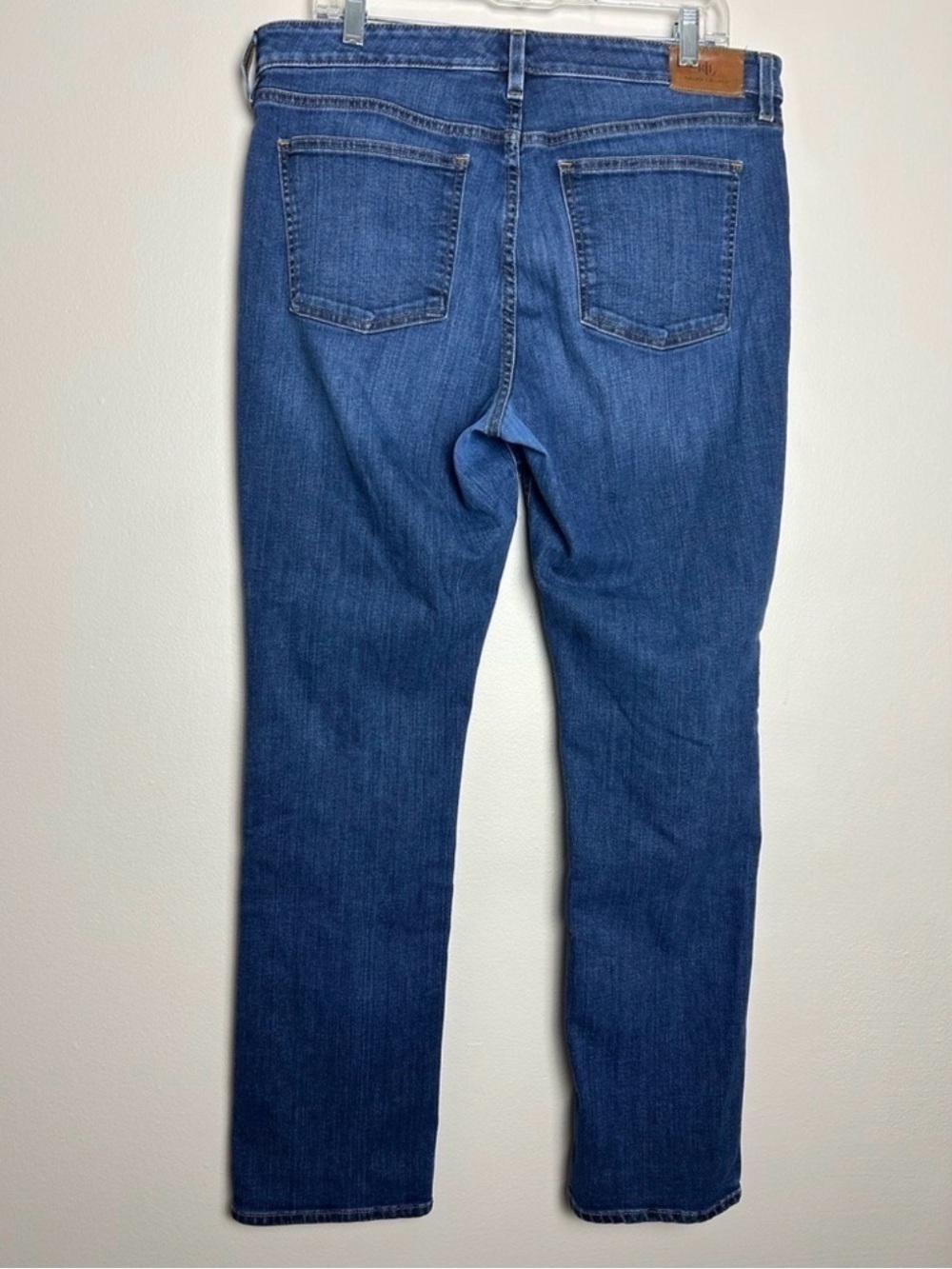 Lauren Ralph Lauren Women's Bootcut Jeans in Mid Blue  Women’s Size 16